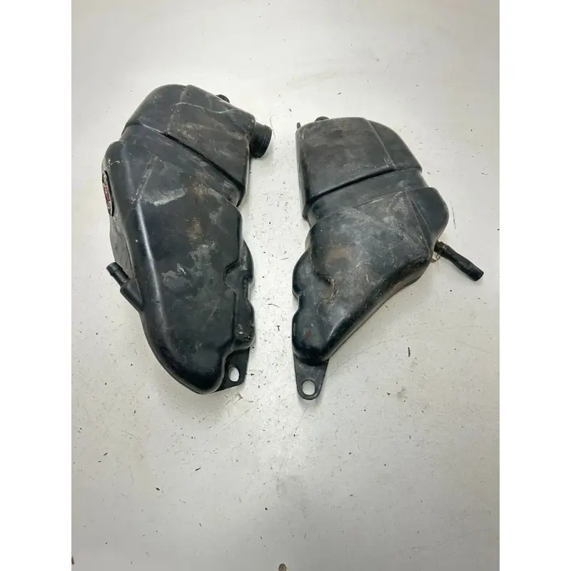 83 1983 Yamaha Tri Moto 175 YT175K OEM Gas Tank Fuel Cell Cap Mounts