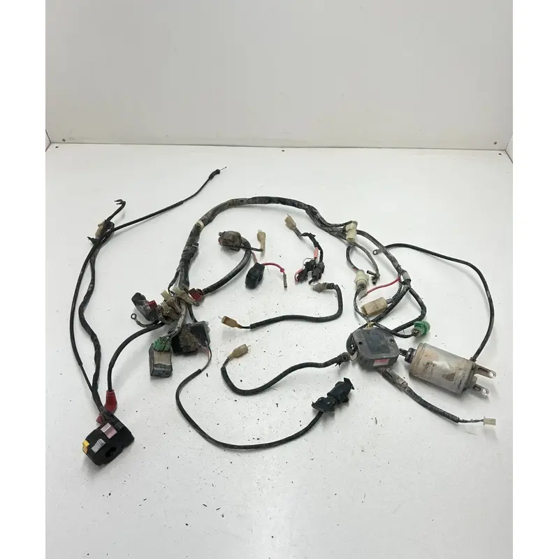 86 1986 Honda Fourtrax Trx 250 2x4 OEM GOOD! Wiring Harness Mount Plug Coil CDI
