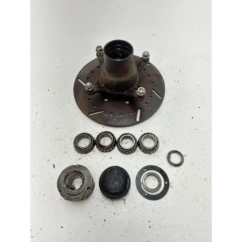 94 1994 Polaris Trail Boss 400 4X4 OEM LOT Left Hub Brake Disc Plate Bearing Cap