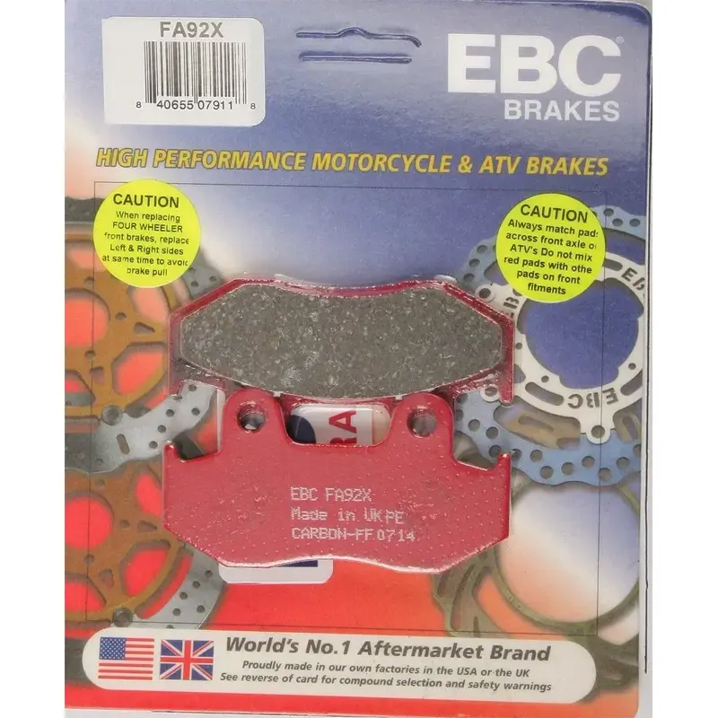 EBC X Series Carbon Brake Pads FA92X