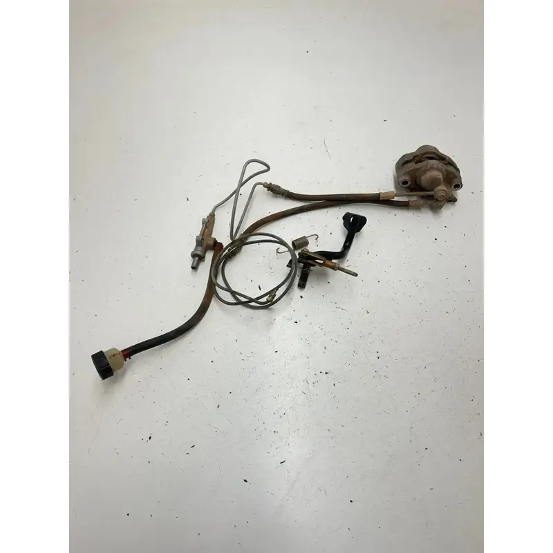 1999 99 Polaris Sport 400 2x4 OEM GOOD Rear Back Brake Caliper Foot Peddle