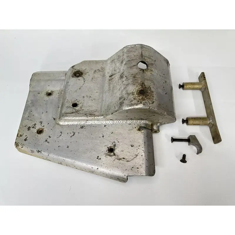 97-02 YAMAHA 350 WOLVERINE 4X4 REAR SWINGARM SWING ARM ALUMINUM SKID PLATE COVER