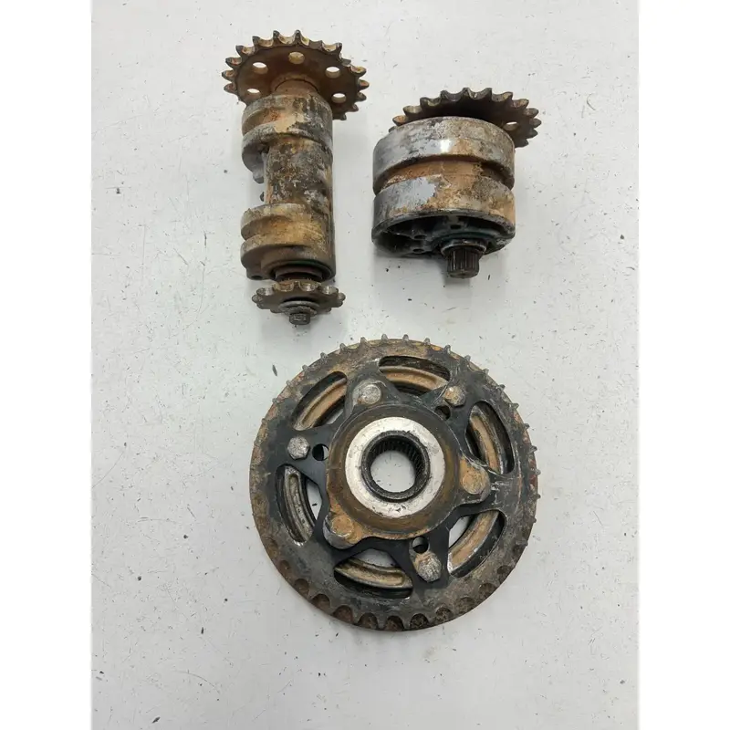 96 1996 Polaris Sportsman 400 2 Stroke 4x4 OEM LOT! Carriers Sprocket Brake Shaf
