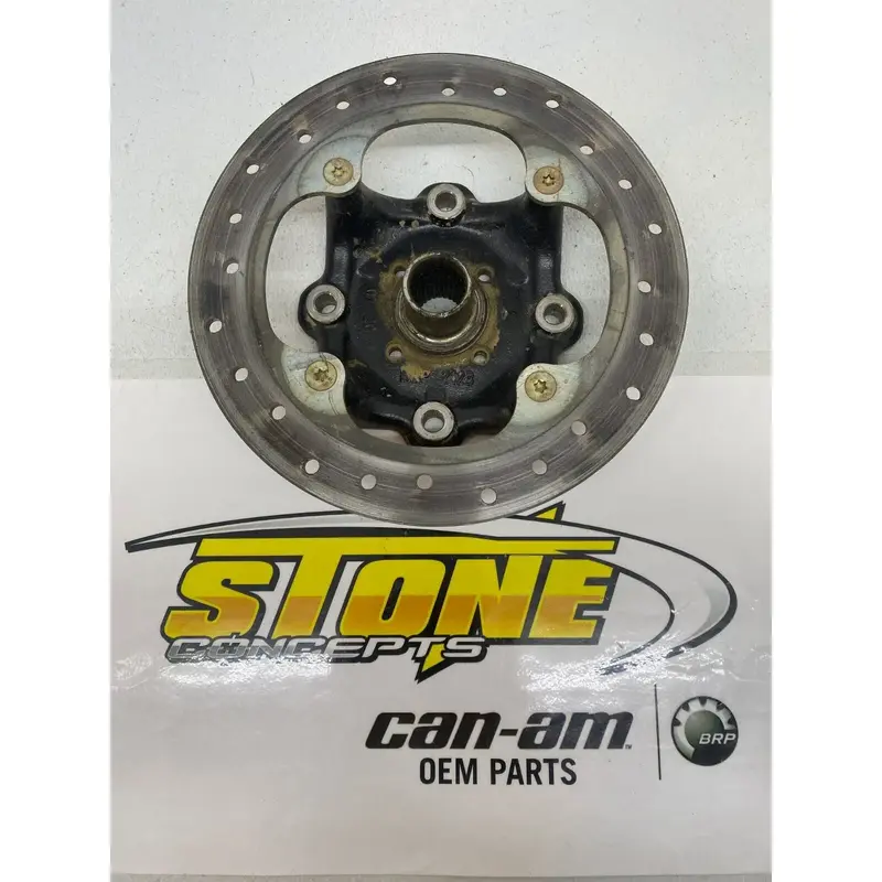 OEM 17-25 Can-Am Maverick X3 Front Rear Wheel Hub & Rear Rotor Disc 705502122 C
