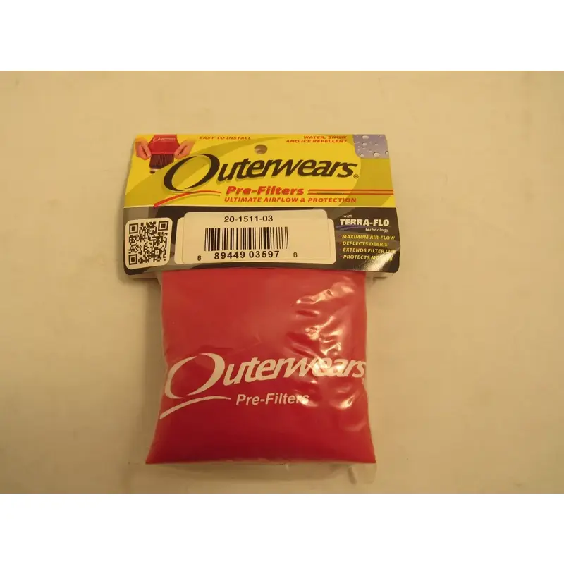 OUTERWEARS ATV PRE-FILTER SINGLE PRO-FLOW FOR YAMAHA 1987-2006 YFZ350 BANSHEE