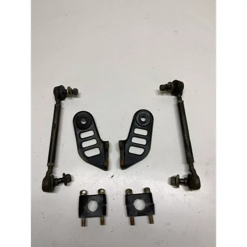 1983 83 SUZUKI QUADRUNNER 125 LT125 D Tie Rods Headlight Mount Bar Free Ship