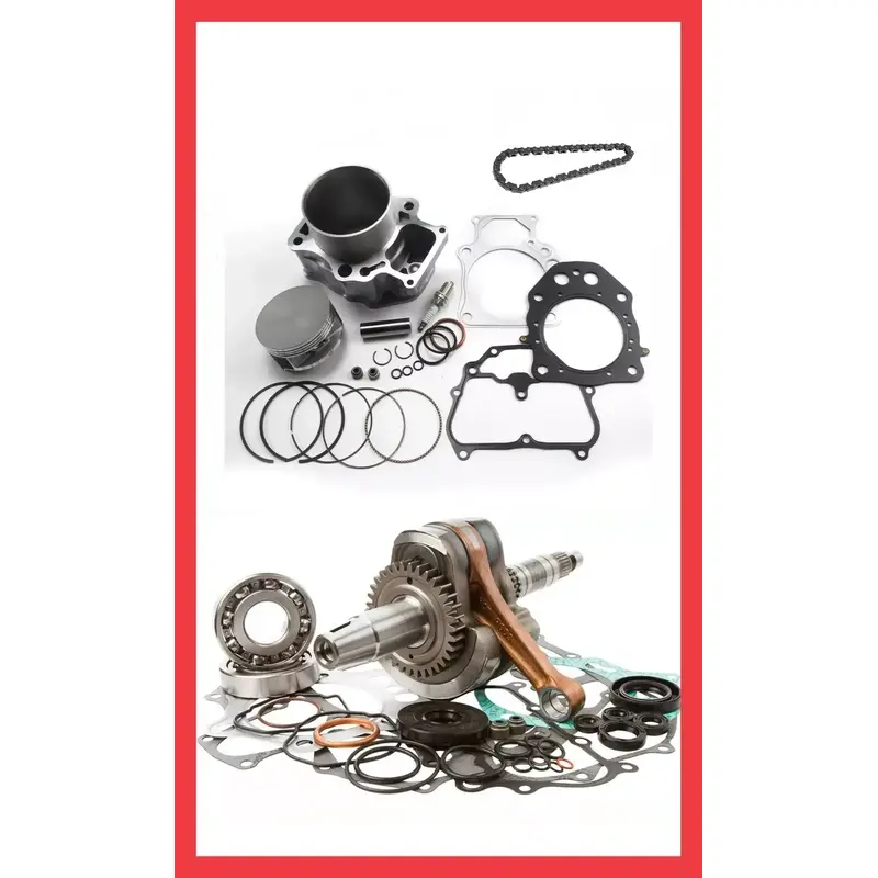 Honda Rancher 420 Engine Rebuild Kit 14-25 Crankshaft Piston Cylinder Gaskets