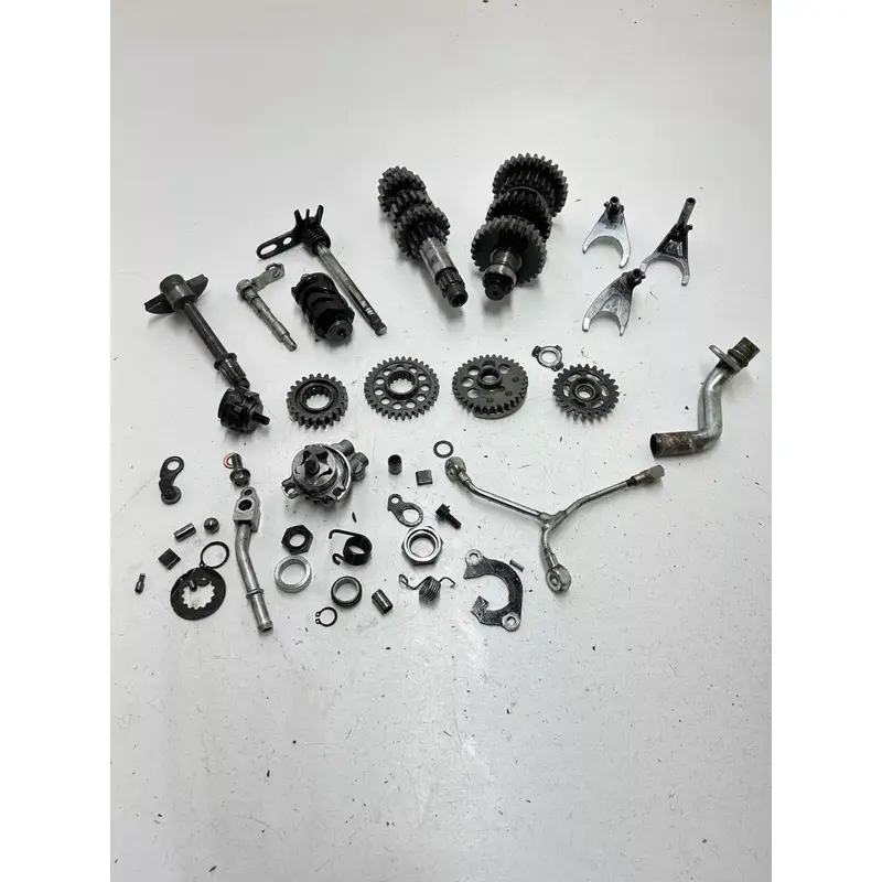 06 2006 Yamaha YFZ450 yfz 450 OEM LOT Trans Transmission Gear Shaft Fork Drum