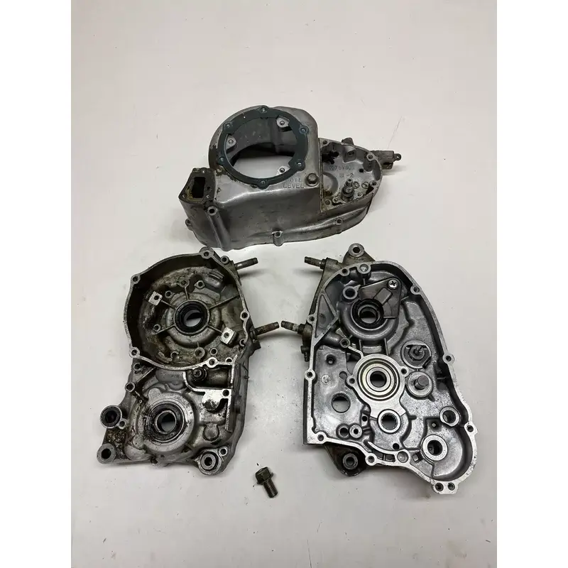 1983 83 Yamaha Tri-Moto 125 YT125 K OEM Case Cases L R Cover Good Free Ship
