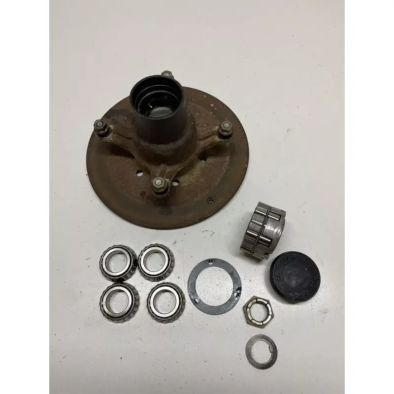 1994 94 Polaris Trail Boss 400 4x4 Front L R Hub Brake Disc Bearing Free Ship