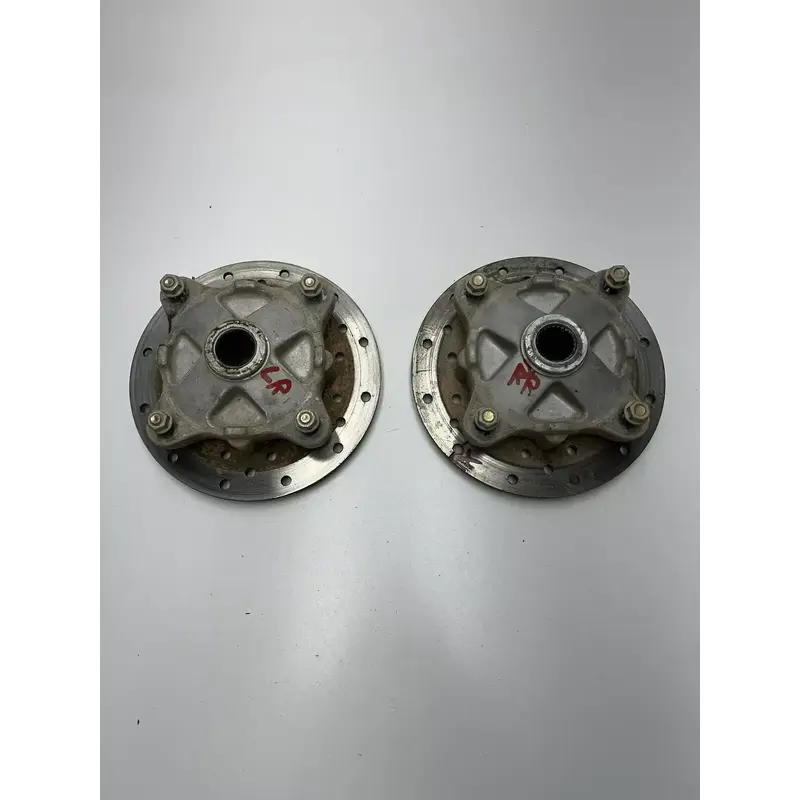 2007 07 Polaris Sportsman 800 X2 EFI OEM Rear Right Left Hub Hubs Disc Brake