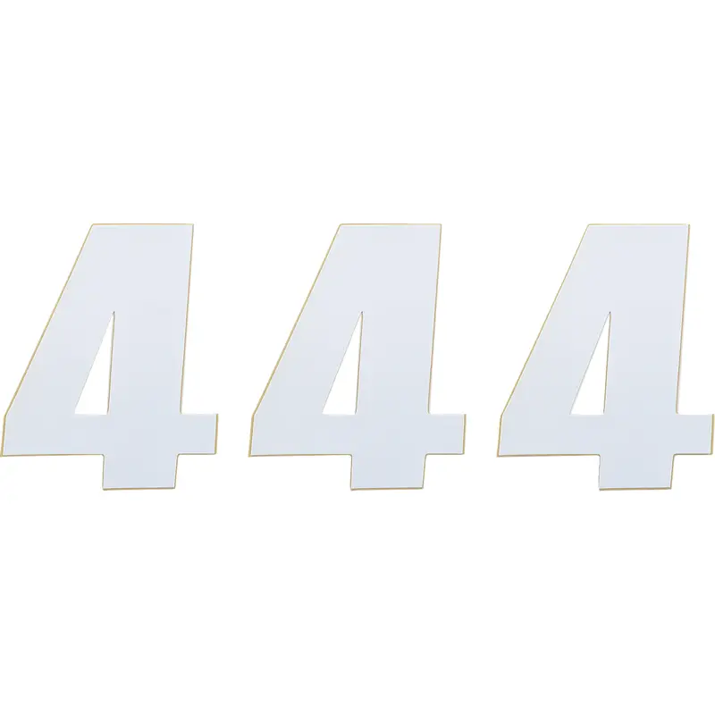 Vinyl Race Numbers
