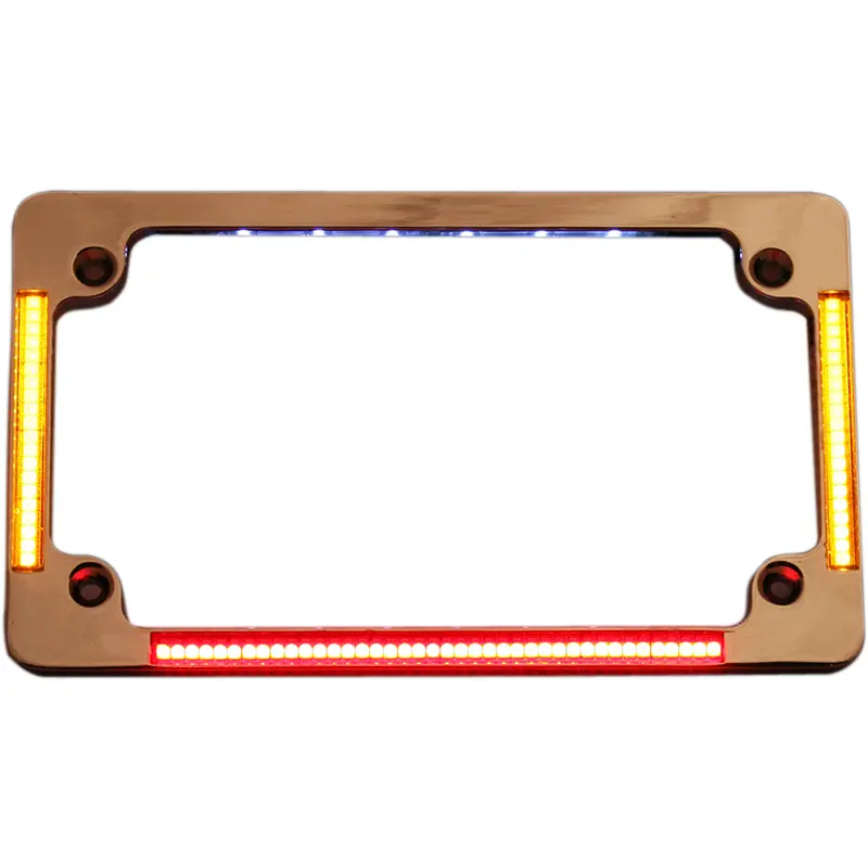 Custom Dynamics LED All-In-One Flat License Plate Frame