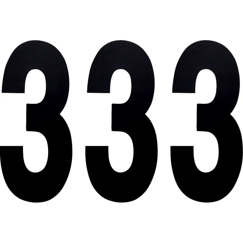 Factory effex FX Number 3 -Black - 8"