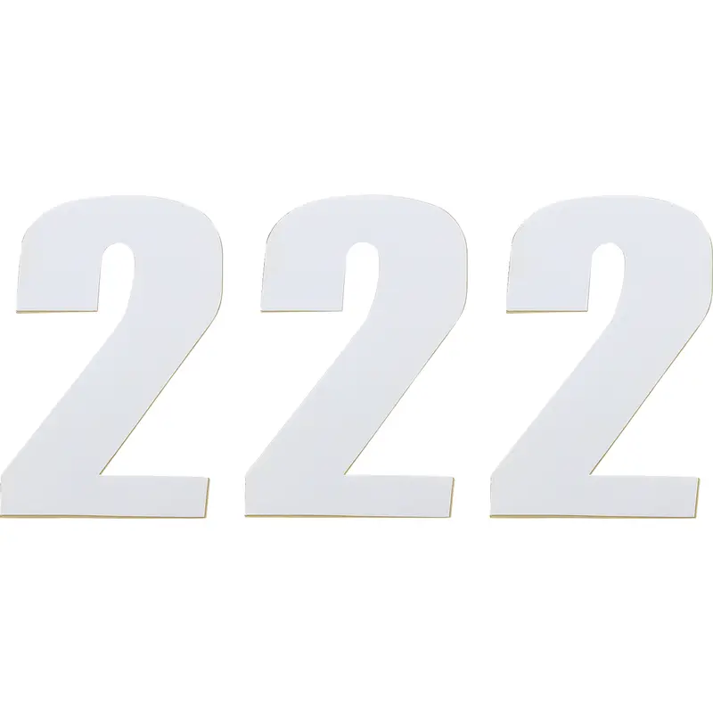 Vinyl Race Numbers