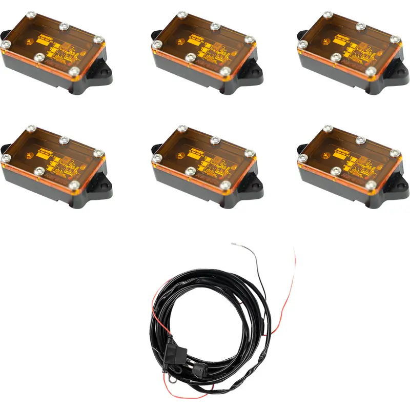 Heretic Rock Light - Amber - 6 Pack