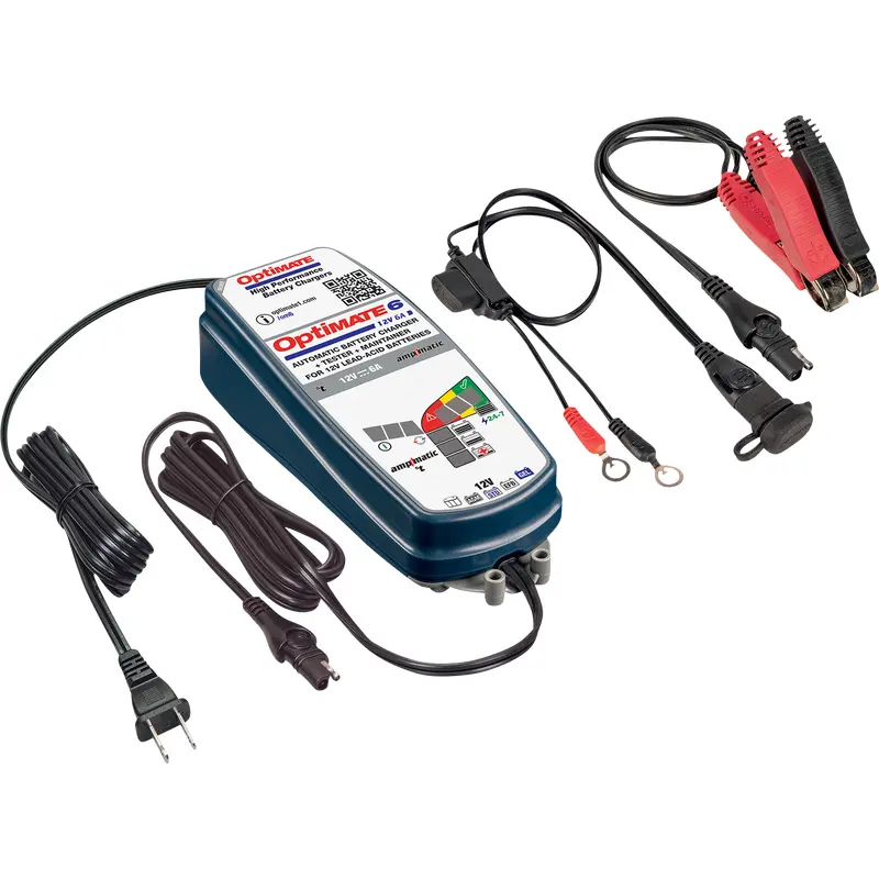 Optimate 6 Ampmatic Sliver Series