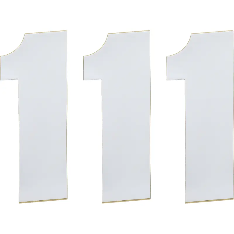 Vinyl Race Numbers