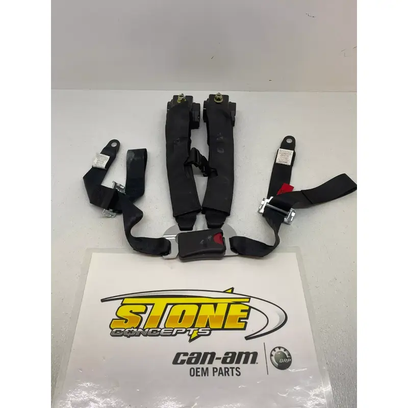 Can Am Maverick X3 Retractable 4-point Harness Safety Seat Belt Seatbelt Pass