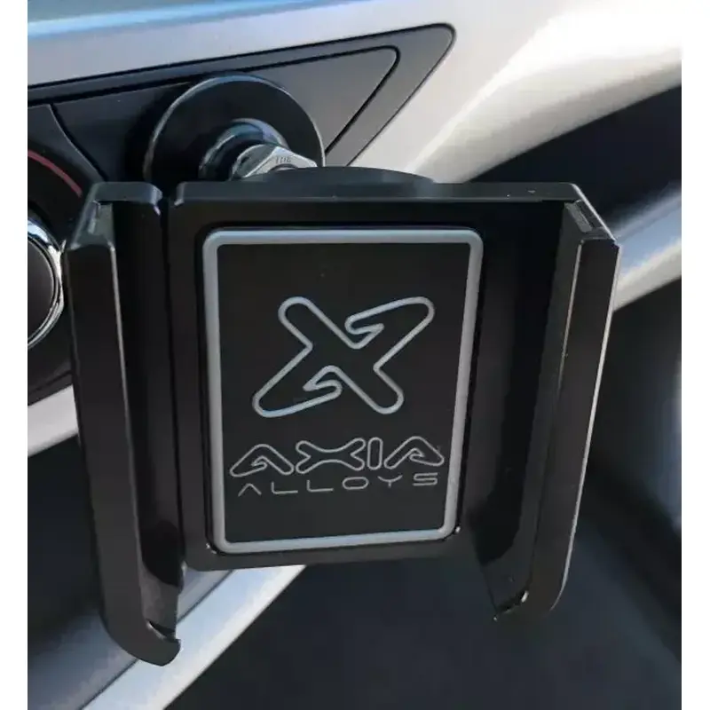 Genuine New Axia Alloys Adjustable Phone Adhesive Surface Mount Black APM-BK NOS