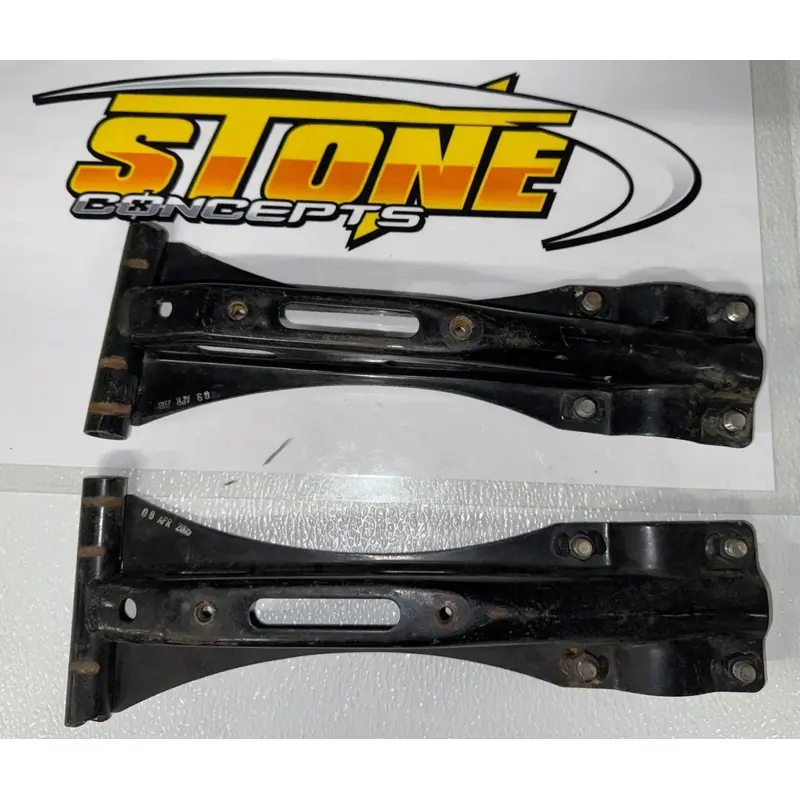 2006 Honda TRX 90 Foot Rests 90x Frame Supports Left Right Rail Peg Floor
