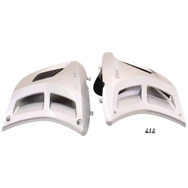 2008 Can Am Spyder 990 FAIRING SET LEFT Right Side Cover SILVER STOCK