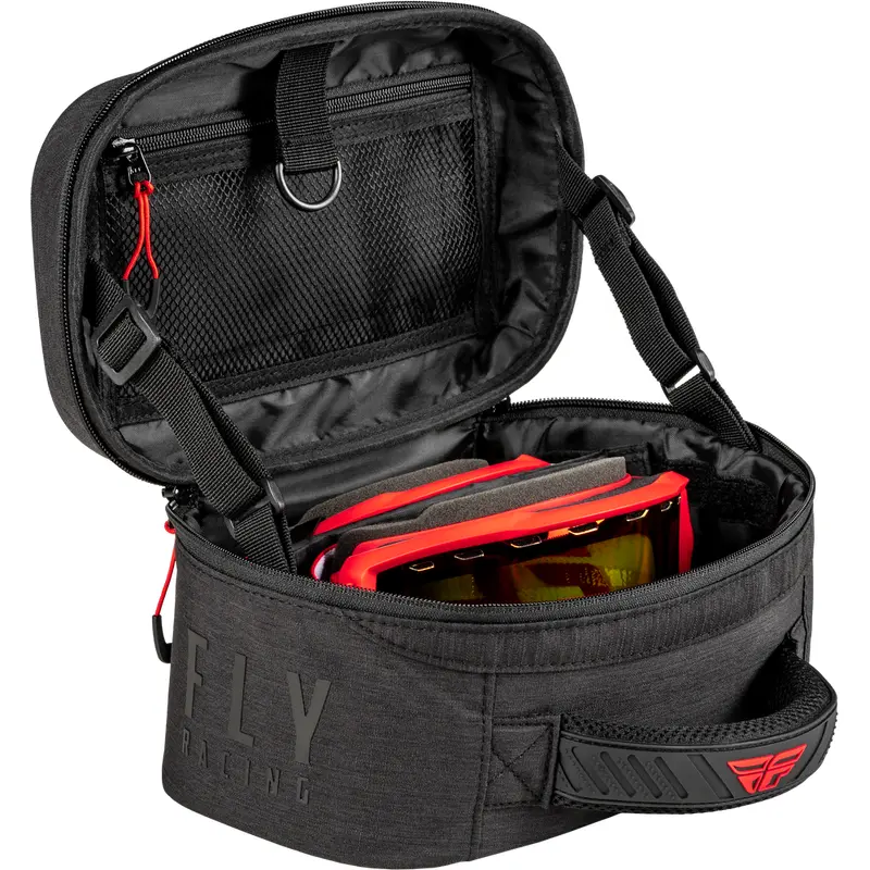 FLY RACING DUAL GOGGLE CASE BLACK