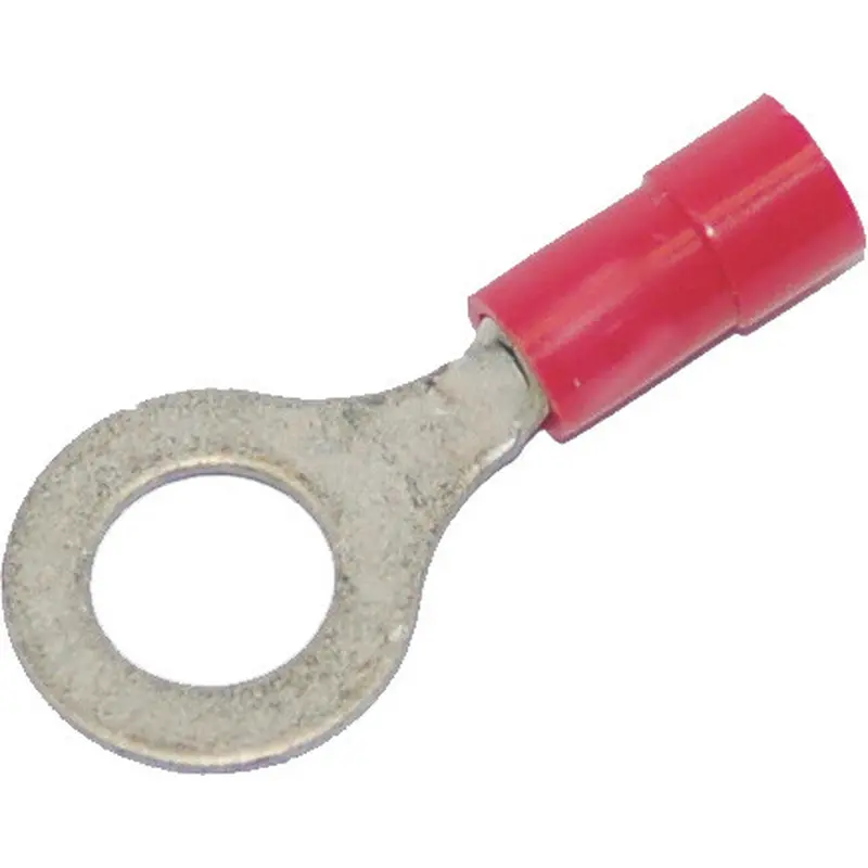 NAMZ CUSTOM CYCLE PVC RING TERMINAL .25" 22-18 25-PK