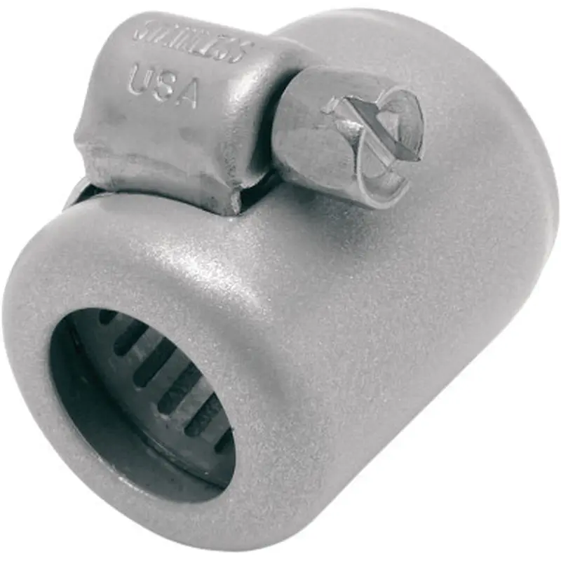 NAMZ CUSTOM CYCLE SILVER 1/4"- TO 5/16" ID HOSE CLAMPS 6-PK