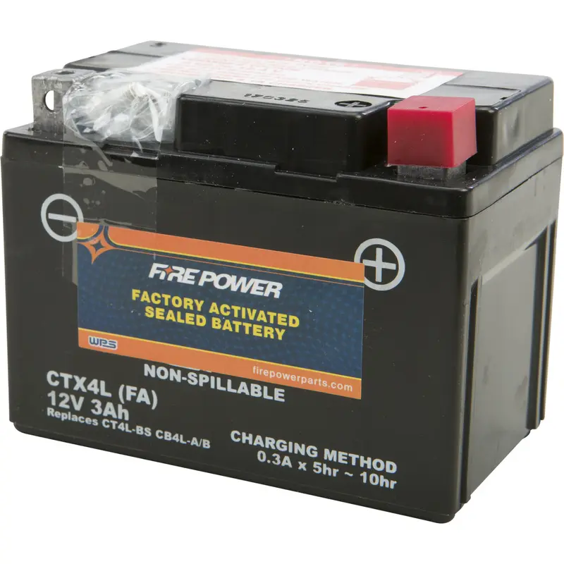 FIRE POWER BATTERY CTX4L/CT4L SEALED FACTORY ACTIVATED