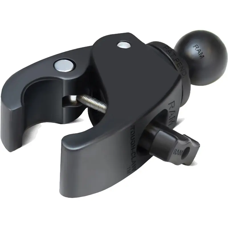 RAM SMALL TOUGH-CLAW W/1" RUBBER BALL FITS 0.625"-1.5"