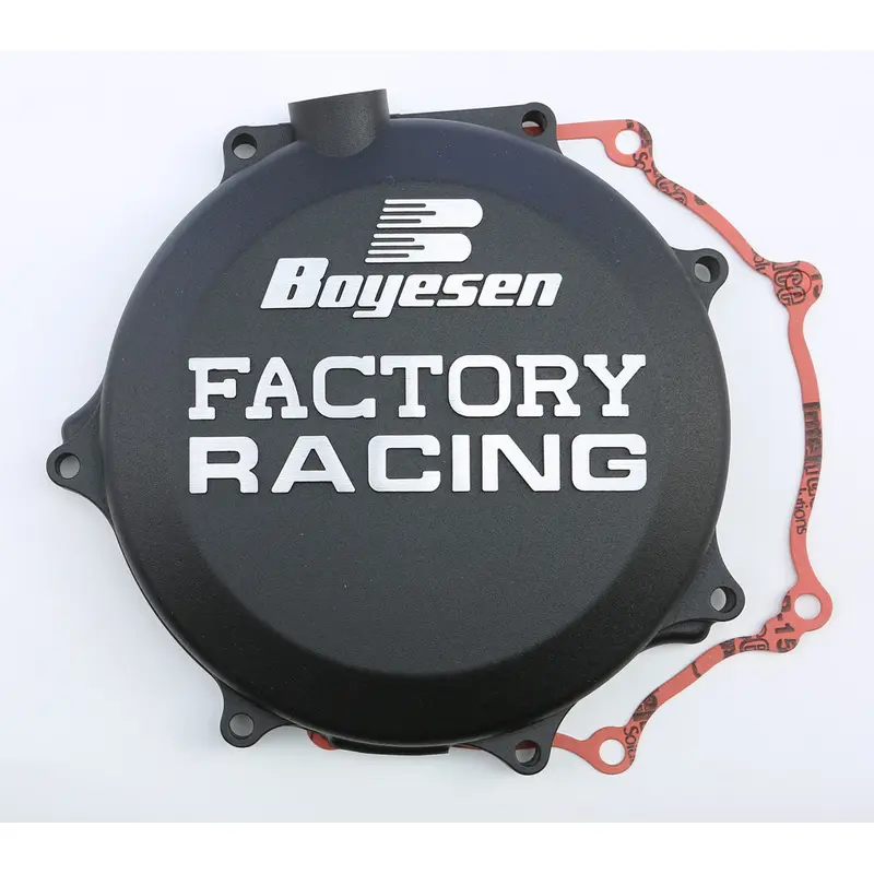BOYESEN FACTORY RACING CLUTCH COVER BLACK