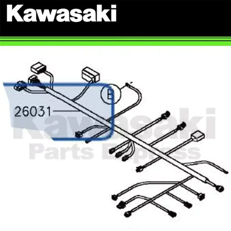 NEW 2015-2017 & 2020 GENUINE KAWASAKI MULE PRO FX FXT HARNESS KAF820 26031-1644
