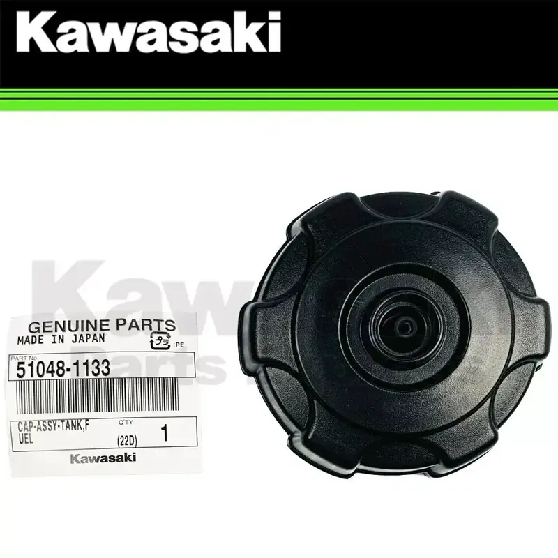 NEW 1988-2013 GENUINE OEM KAWASAKI FUEL TANK CAP FITS MANY MODELS SEE FITMENT