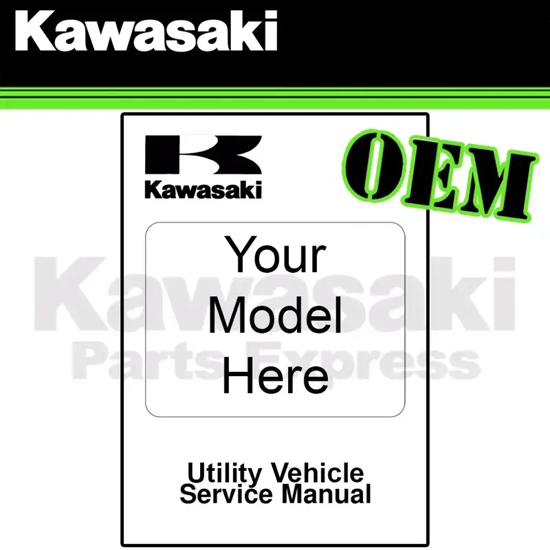 NEW 2018 - 2020 GENUINE KAWASAKI MULE PRO FXR SERVICE MANUAL 99924-1531-07