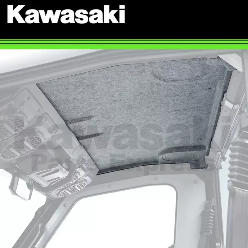 NEW 2024 - 2025 GENUINE KAWASAKI RIDGE PREMIUM ROOF LINER SOFT TOUCH 99994-1767