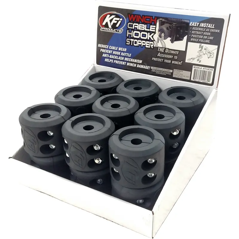 KFI CABLE STOPPER COUNTER DISPLAY 18/PK