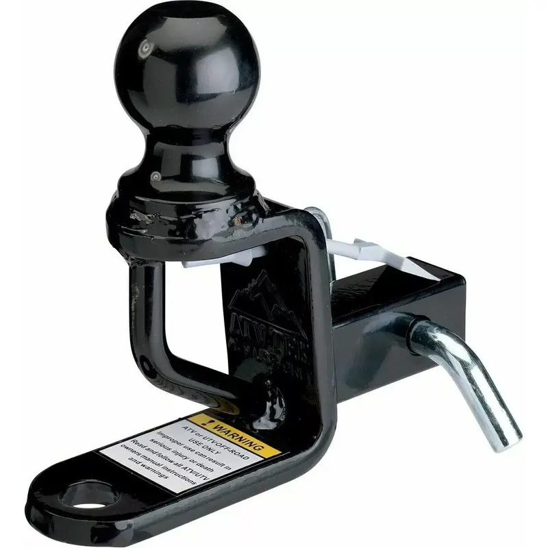 NEW MOOSE RACING 4504-0060 1.25in. Hitch with Ball Mount