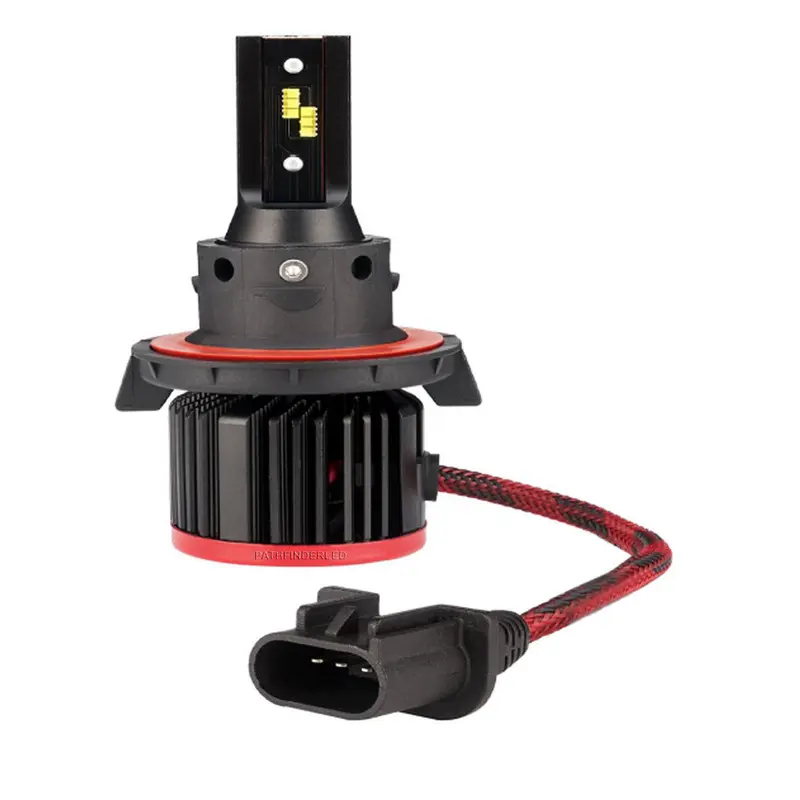 PATHFINDER H13 FAN HEATSINK HEADLIGHT HIGH PERFORMANCE TRI-LED BULB