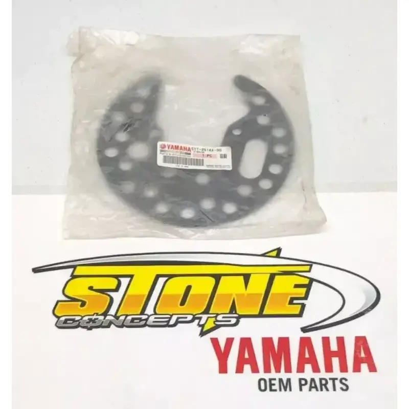 New Genuine OEM Yamaha Raptor 125 350 2004-2013 Front Brake Rock Rotor Guard