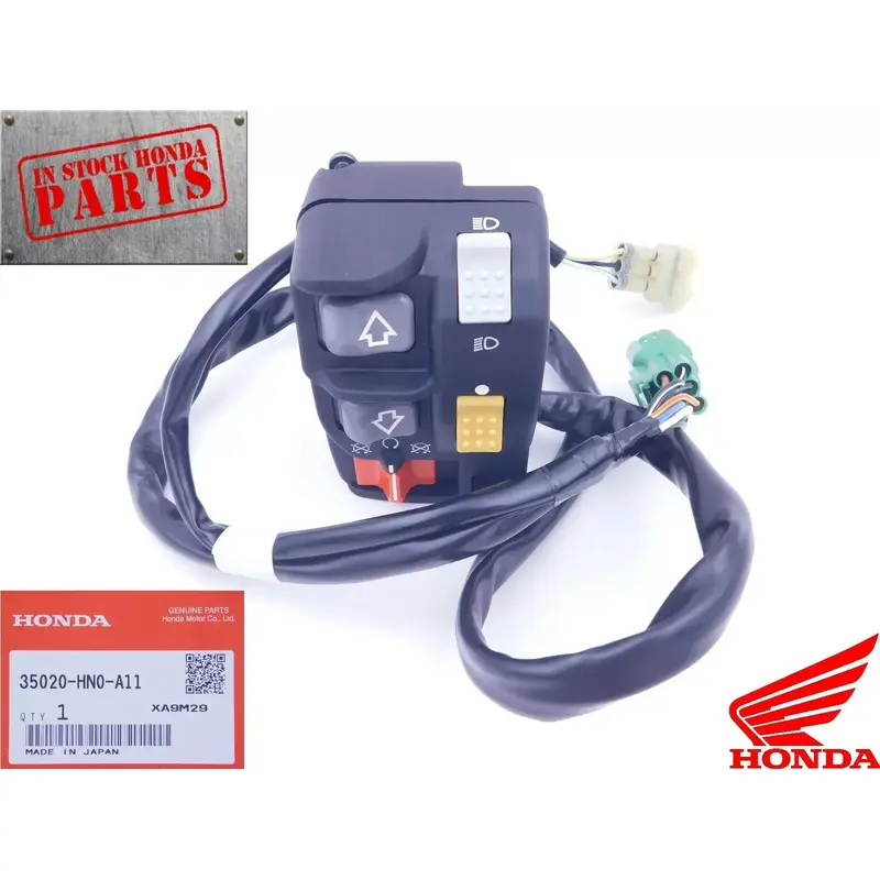 HONDA LEFT HANDLEBAR SWITCH  1998-2004 TRX450FE FOREMAN ES GENUINE OEM