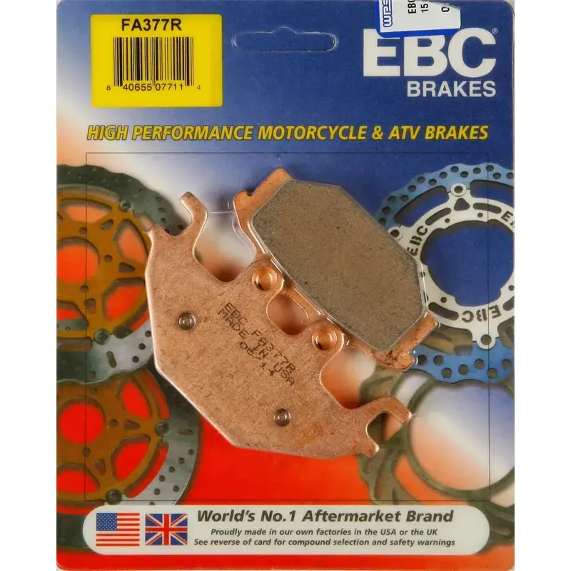 EBC R Series Long Life Sintered Brake Pads FA377R