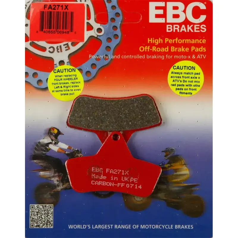 EBC X Series Carbon Brake Pads FA271X