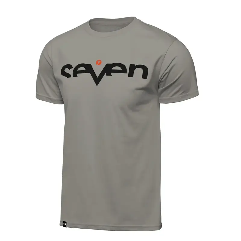 Brand Tee Gray Small
