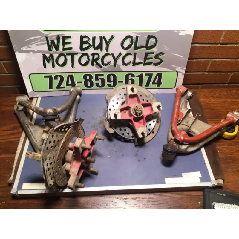 HONDA TRX 250X TRX250X Front A  Arms Arm Left Right Disc Rotor Caliper 1991