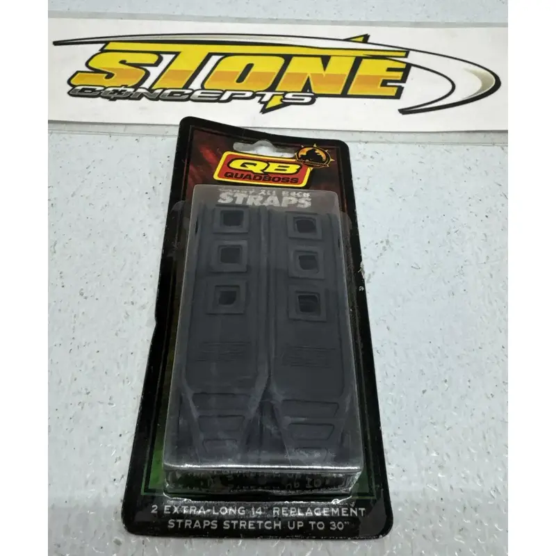 Quadboss 14"- 30" Rubber Atv Rack Straps 15-6591 QBR-2S Utv Sportsman Utility 