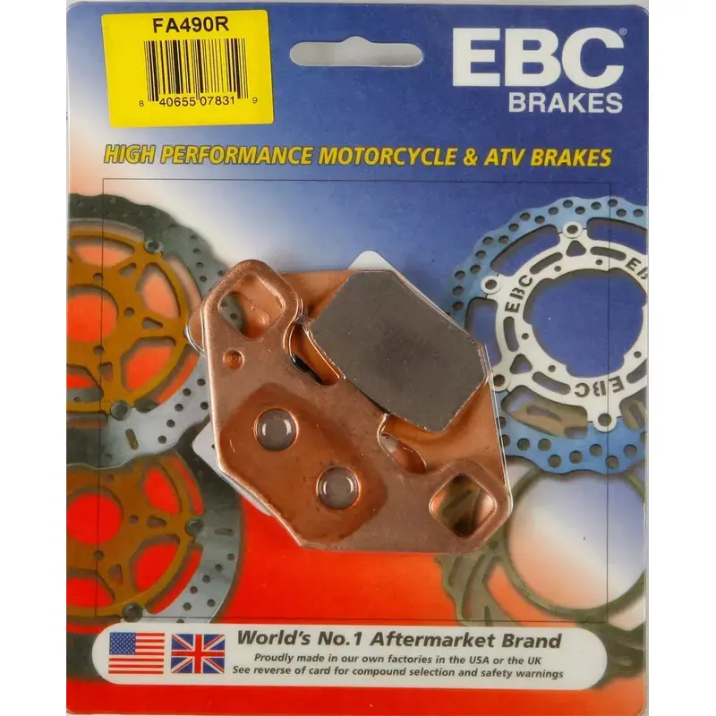 EBC R Series Long Life Sintered Brake Pads FA490R