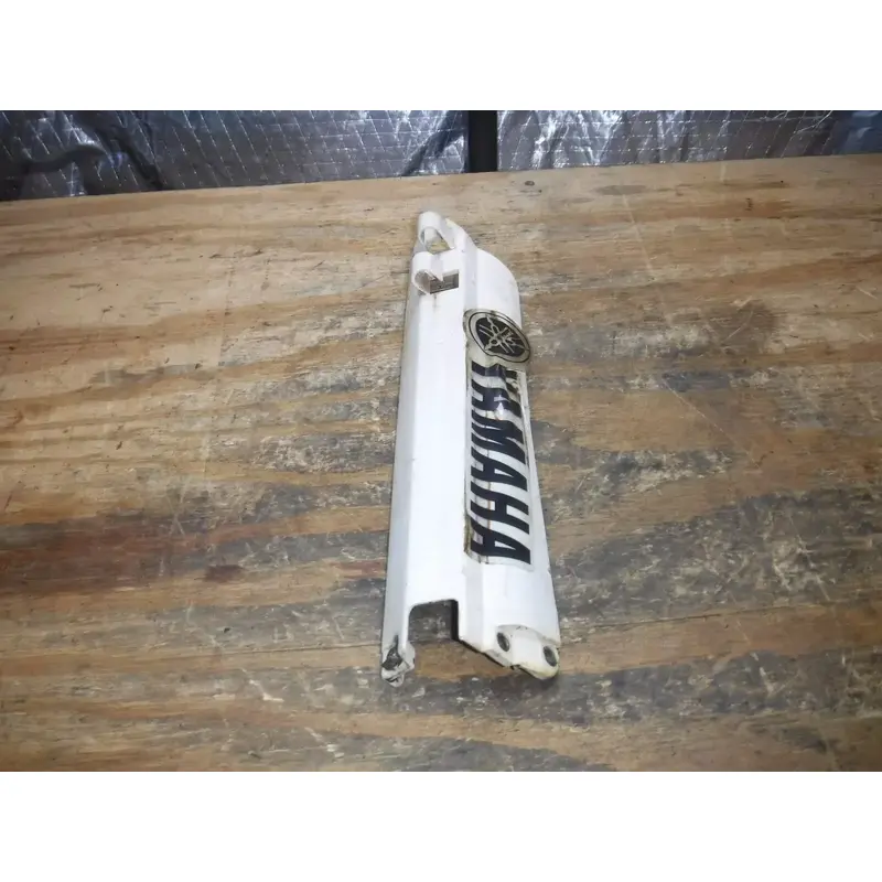 2001 Yz426f (A) Front Fork Guard With Brake Line Holders Plastic