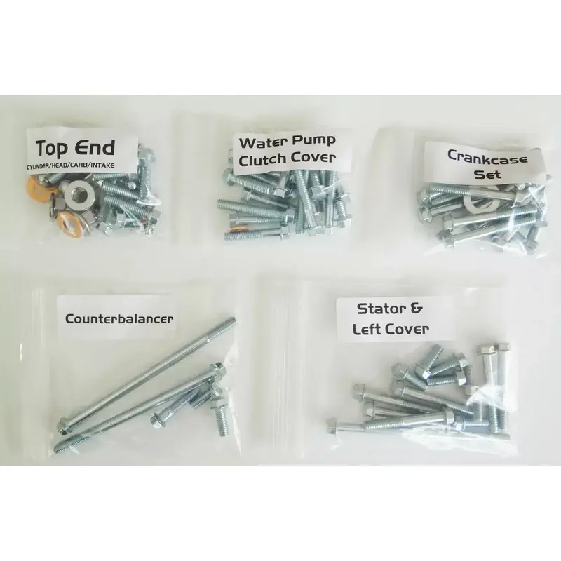 HONDA TRX250R ENGINE BOLT KIT FULL TOP BOTTOM END INTERNAL EXTERNAL SPECBOLT ATC