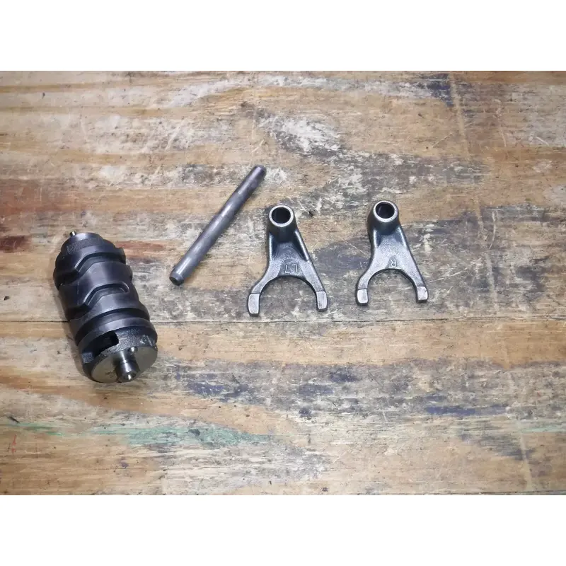 TTR125 Transmission Drum Trans Rod Forks Incomplete Set 2001
